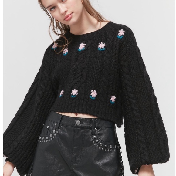 For Love And Lemons Tops - For Love & Lemons Savanna Sweater